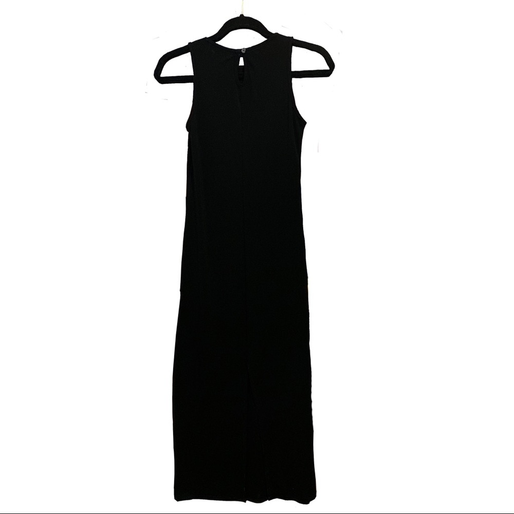 Ann Taylor • Long Sleeveless Dress with Back Slit